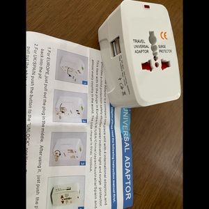 Best travel companion! Universal adapter